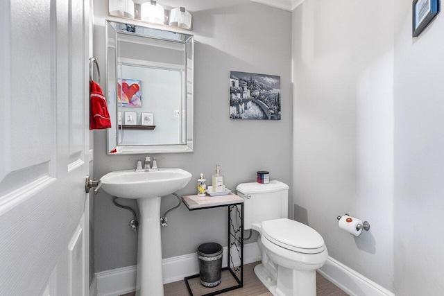 21281 Waycross Dr, Boca Raton, FL 33428 - half bath with toilet and baseboards