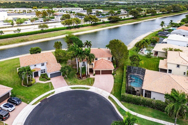 21281 Waycross Dr, Boca Raton, FL 33428 - aerial view of residential area with a nearby body of water