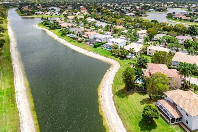 21281 Waycross Dr, Boca Raton, FL 33428 - aerial perspective of suburban area with a large body of water