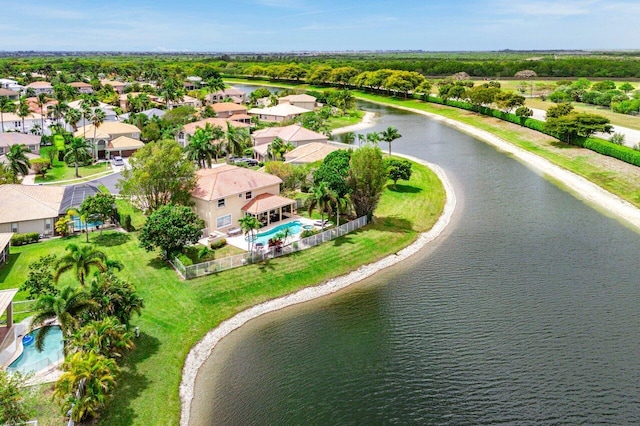 21281 Waycross Dr, Boca Raton, FL 33428 - drone / aerial view of a pool and a nearby body of water