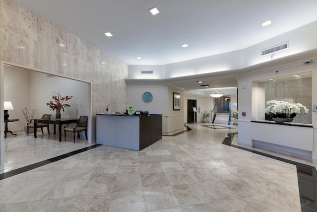 2800 N Flagler Dr Unit 207, West Palm Beach, FL 33407 - reception area with visible vents