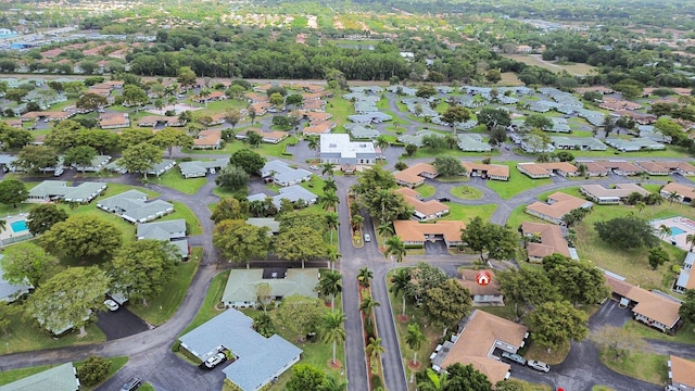 155 Mockingbird Ln, Delray Beach, FL 33445 - drone / aerial view with a residential view
