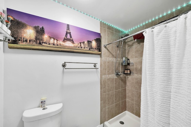 3750 NW 73rd Way, Coral Springs, FL 33065 - bathroom featuring a tile shower and toilet