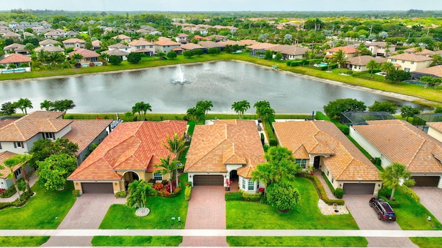 7147 Prudencia Dr, Lake Worth, FL 33463 - aerial perspective of suburban area with a large body of water