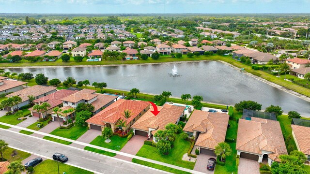 7147 Prudencia Dr, Lake Worth, FL 33463 - aerial view of residential area with a nearby body of water