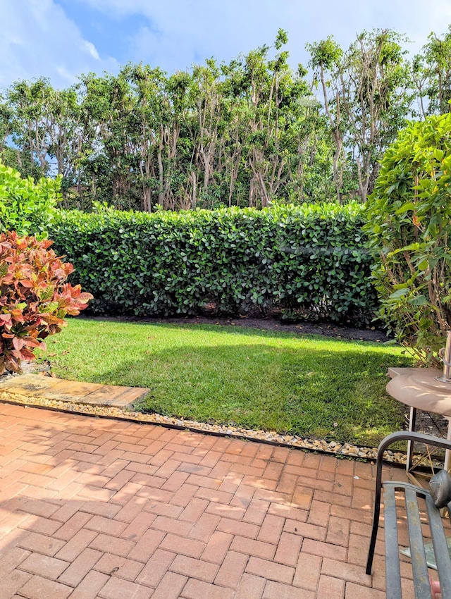 view of patio