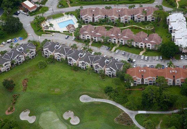 9851 Perfect Dr Unit 151, Port Saint Lucie, FL 34986 - aerial view of property and surrounding area with nearby suburban area and a golf club
