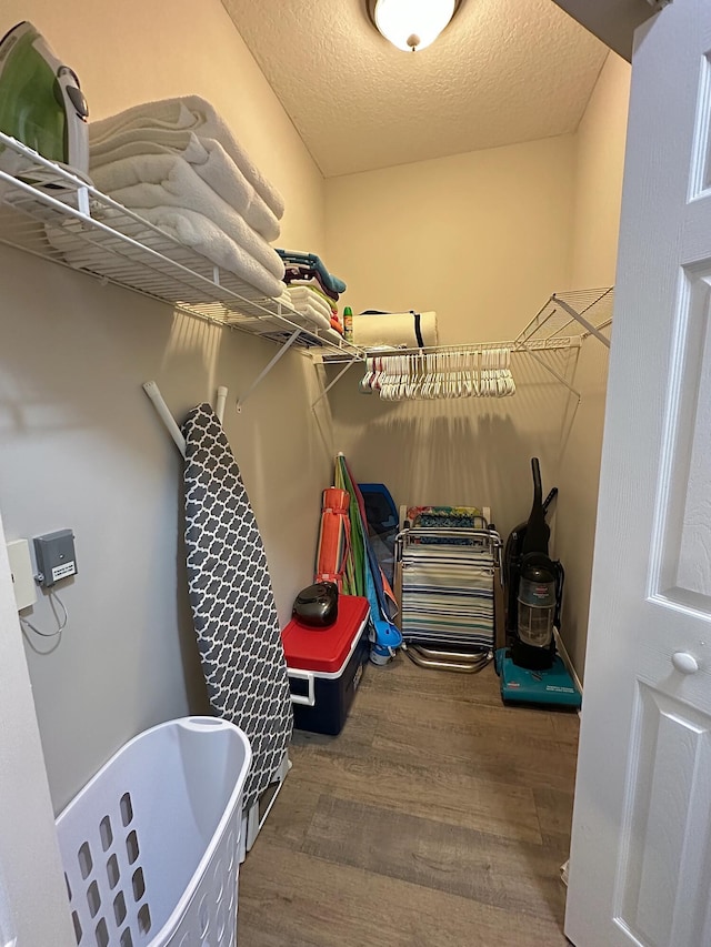 9851 Perfect Dr Unit 151, Port Saint Lucie, FL 34986 - walk in closet featuring wood finished floors