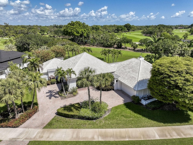 1440 Breakers W Blvd, West Palm Beach, FL 33411 - aerial view of property and surrounding area with a golf course