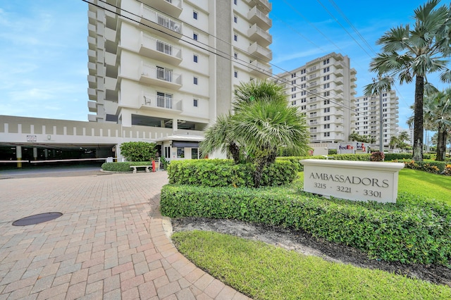 3215 S Ocean Blvd Unit 707, Highland Beach, FL 33487 - view of apartment building / complex