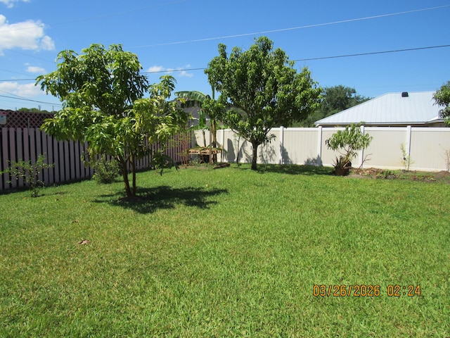 443 SW Homeland Rd, Port Saint Lucie, FL 34953 - view of yard with a fenced backyard