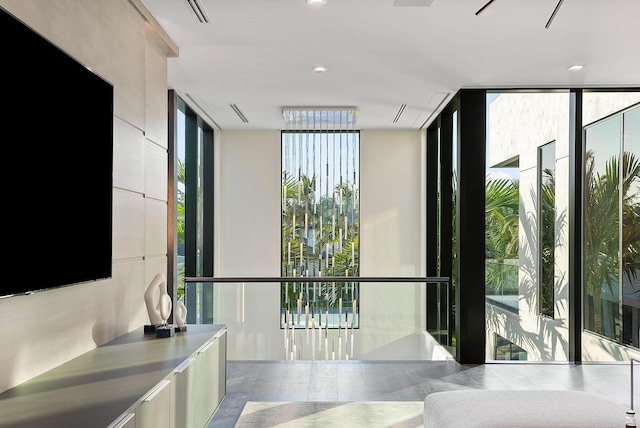 372 E Alexander Palm Rd, Boca Raton, FL 33432 - interior space featuring a wealth of natural light, expansive windows, and visible vents