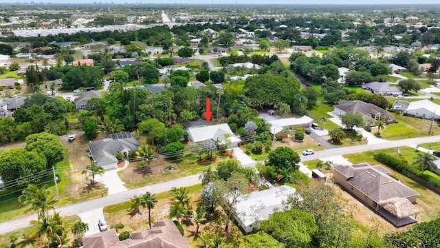 2101 SE Harlow St, Port Saint Lucie, FL 34952 - birds eye view of property featuring a residential view