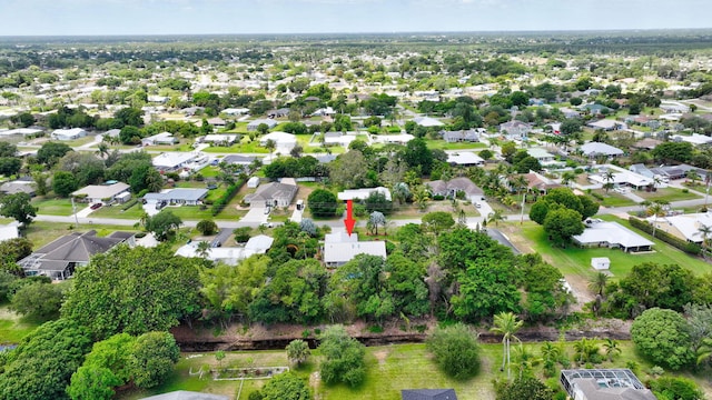 2101 SE Harlow St, Port Saint Lucie, FL 34952 - drone / aerial view featuring a residential view