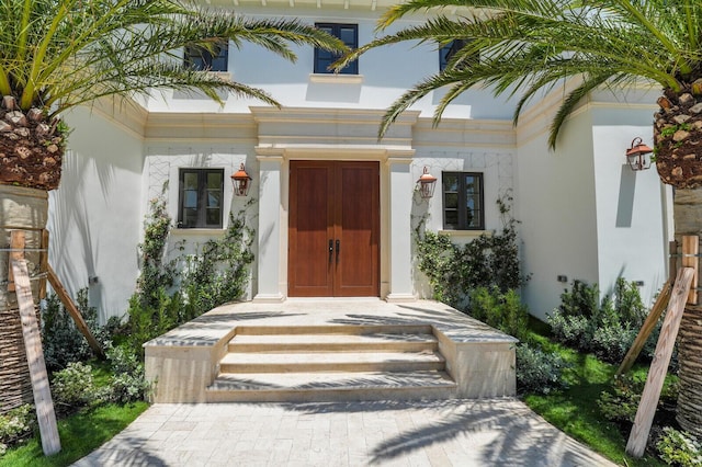 3408 Washington Rd, West Palm Beach, FL 33405 - property entrance featuring stucco siding