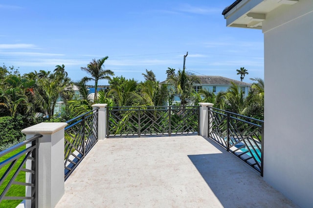 3408 Washington Rd, West Palm Beach, FL 33405 - view of patio / terrace featuring a balcony