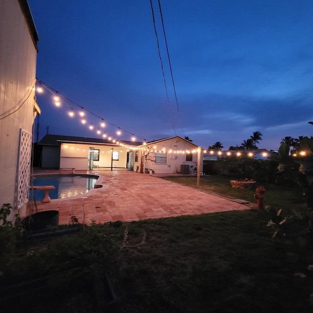 2379 Carambola Rd, West Palm Beach, FL 33406 - back of property with a patio area