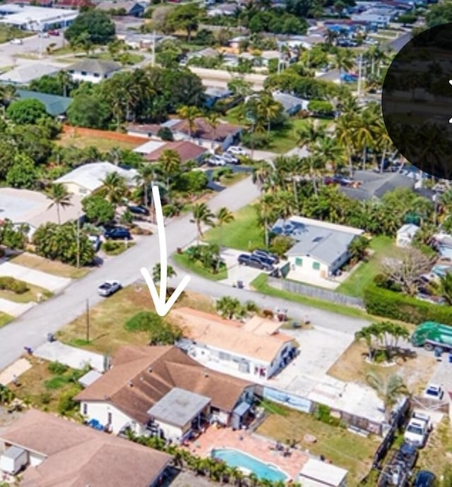 2379 Carambola Rd, West Palm Beach, FL 33406 - aerial perspective of suburban area