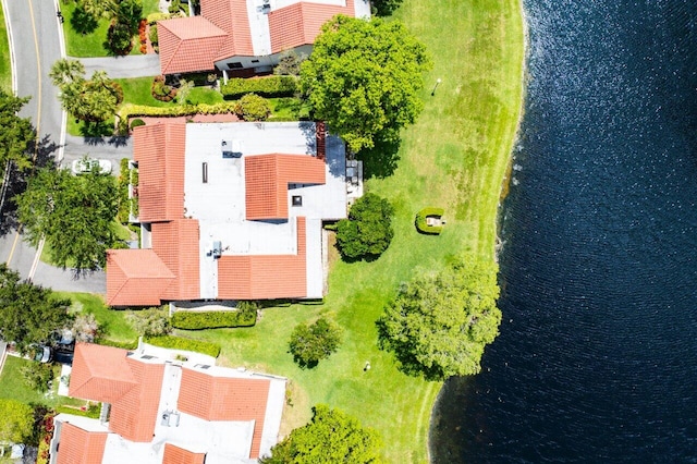 21481 Cypress Hammock Dr Unit 31B, Boca Raton, FL 33428 - drone / aerial view with a water view