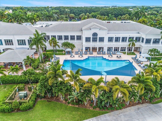 10839 Royal Devon Way, Lake Worth, FL 33449 - outdoor pool featuring a patio