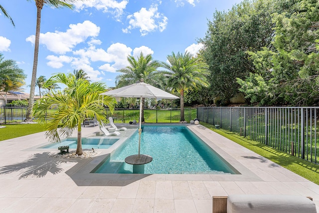 16491 Gateway Bridge Dr, Delray Beach, FL 33446 - view of swimming pool featuring a patio