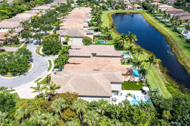16491 Gateway Bridge Dr, Delray Beach, FL 33446 - aerial view of residential area with a large body of water