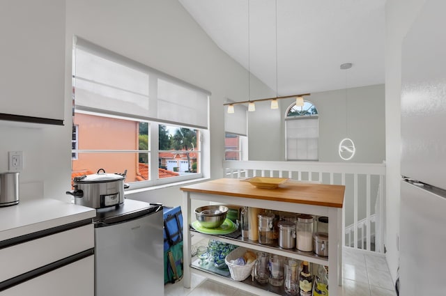 9927 Seacrest Cir Unit 202, Boynton Beach, FL 33437 - dining area with light tile patterned flooring