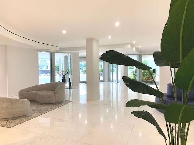 view of community lobby