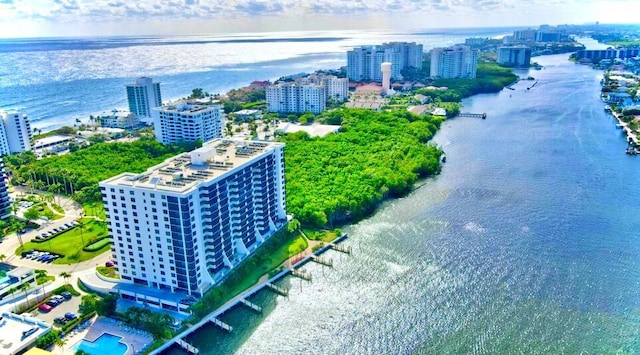 3400 S Ocean Blvd Unit 3H, Highland Beach, FL 33487 - view of urban area with a nearby body of water