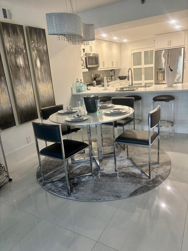 3400 S Ocean Blvd Unit 3H, Highland Beach, FL 33487 - view of dining room