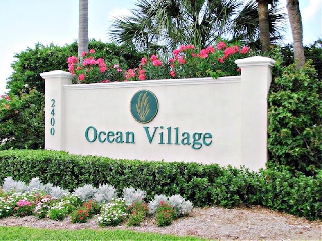 2400 S Ocean Dr Unit 1216, Fort Pierce, FL 34949 - view of community / neighborhood sign