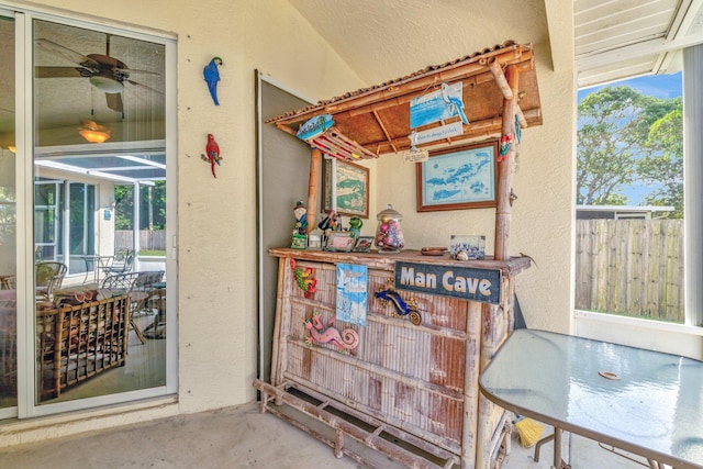 2857 SE Pace Dr, Port Saint Lucie, FL 34984 - entrance to property featuring stucco siding