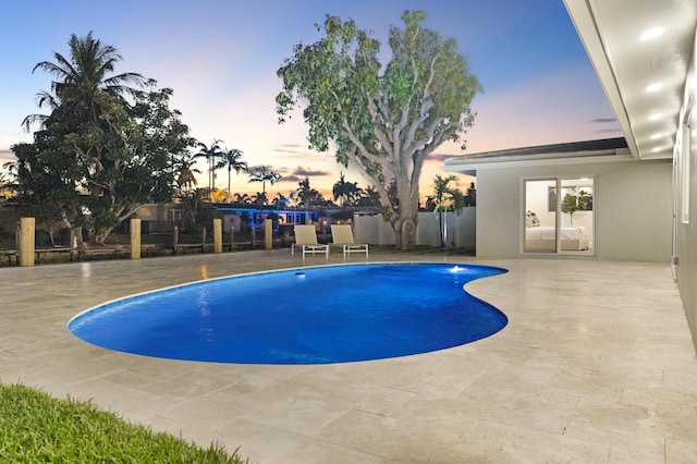 841 SE 5th Ter, Pompano Beach, FL 33060 - pool featuring a patio area and fence