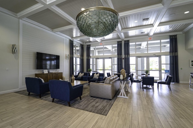 community lobby featuring visible vents