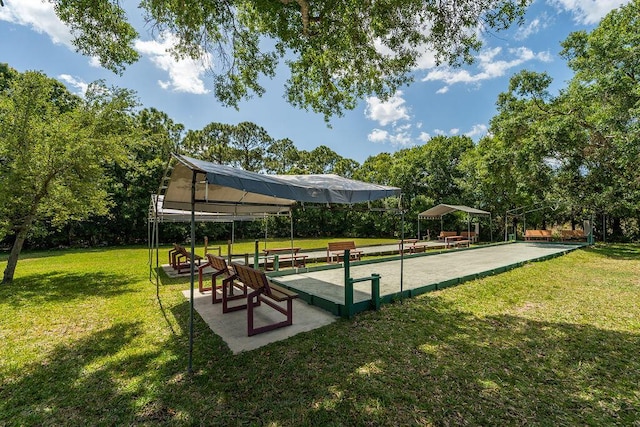 5166 SE Inkwood Way, Hobe Sound, FL 33455 - view of community with a lawn
