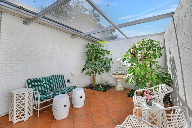 10129 43rd Dr S Unit 311, Boynton Beach, FL 33436 - view of sunroom