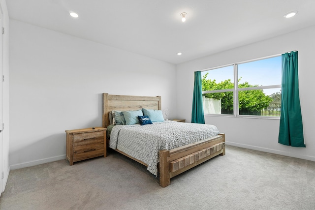 1218 Timber Reap Trl, The Acreage, FL 33470 - bedroom featuring baseboards, carpet flooring, and recessed lighting