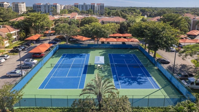 aerial view