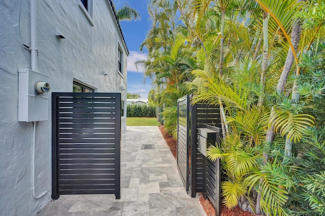5832 Alton Rd, Miami Beach, FL 33140 - view of gate featuring fence