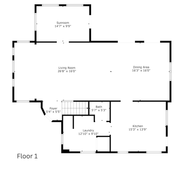 5832 Alton Rd, Miami Beach, FL 33140 - view of layout