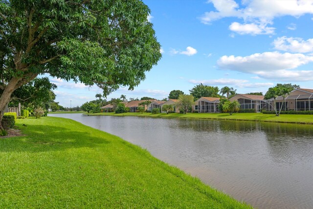 water view featuring a residential view
