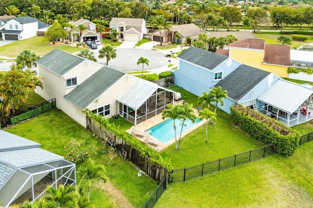 12820 Smithdale Pl, Boca Raton, FL 33428 - birds eye view of property featuring a residential view
