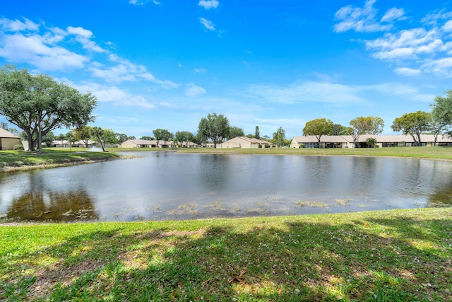 property view of water