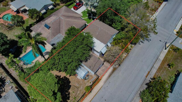 901 18th Ave N, Lake Worth Beach, FL 33460 - birds eye view of property