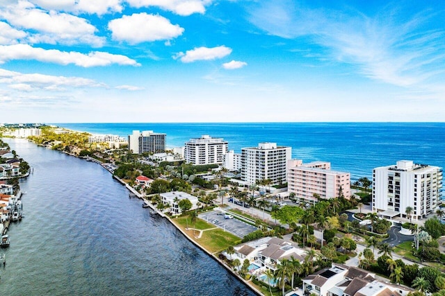 2917 S Ocean Blvd Unit 104, Highland Beach, FL 33487 - view of urban area with a nearby body of water