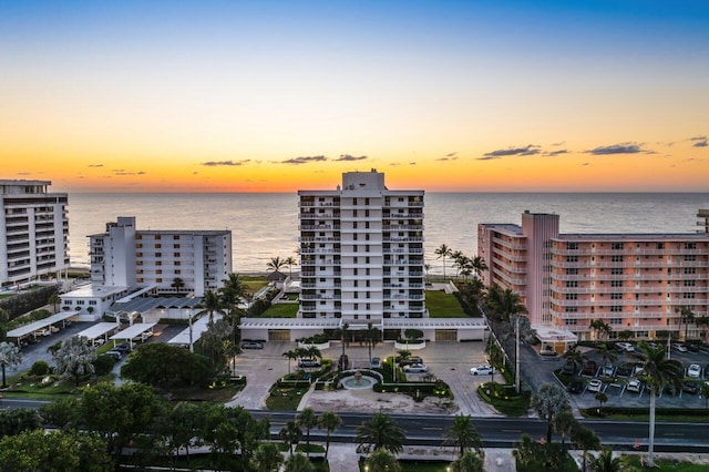 2917 S Ocean Blvd Unit 104, Highland Beach, FL 33487 - bird's eye view of a large body of water and apartment complex / building