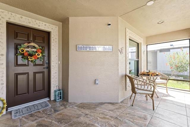 14423 Dalia Ave, Fort Pierce, FL 34951 - entrance to property featuring stucco siding