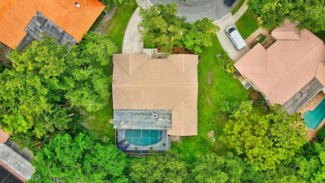 2416 NW 32nd St, Boca Raton, FL 33431 - bird's eye view of a pool