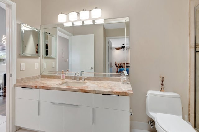 21687 Cromwell Cir, Boca Raton, FL 33486 - ensuite bathroom featuring ensuite bath, toilet, and vanity