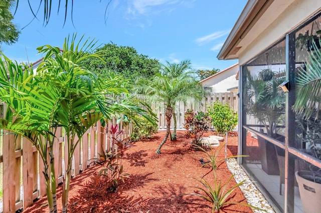 21687 Cromwell Cir, Boca Raton, FL 33486 - view of yard with a fenced backyard